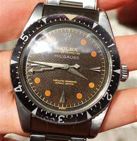 rolex milgauss rare|used rolex milgauss for sale.